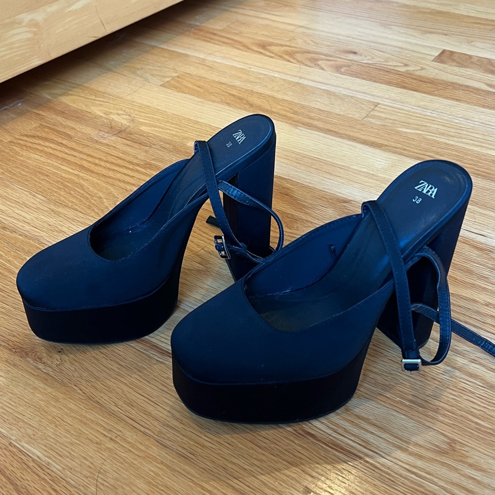 Zara Platform Heels